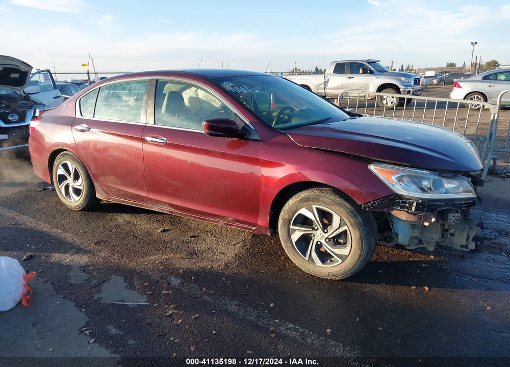 2017 HONDA ACCORD LX VIN: 1HGCR2F36HA098815