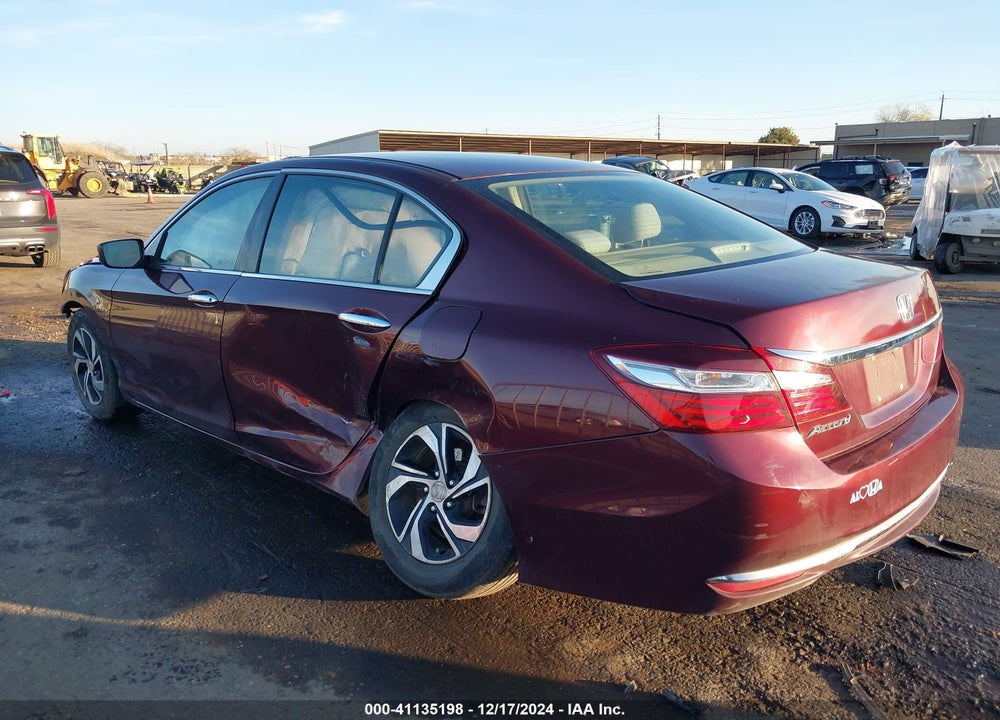 2017 HONDA ACCORD LX VIN: 1HGCR2F36HA098815