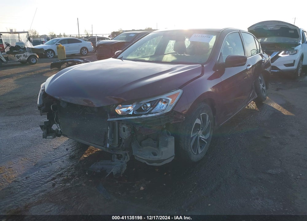 2017 HONDA ACCORD LX VIN: 1HGCR2F36HA098815
