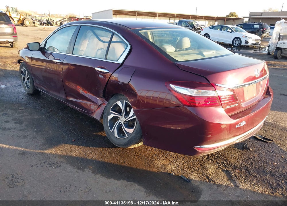 2017 HONDA ACCORD LX VIN: 1HGCR2F36HA098815