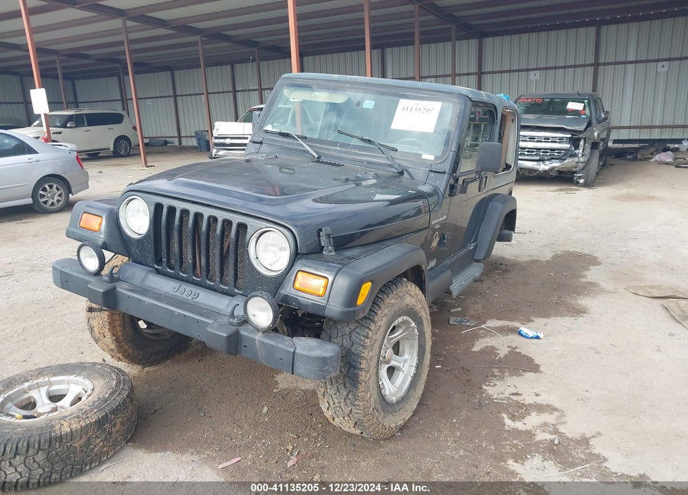 2000 JEEP WRANGLER SAHARA VIN: 1J4FA59S9YP742175