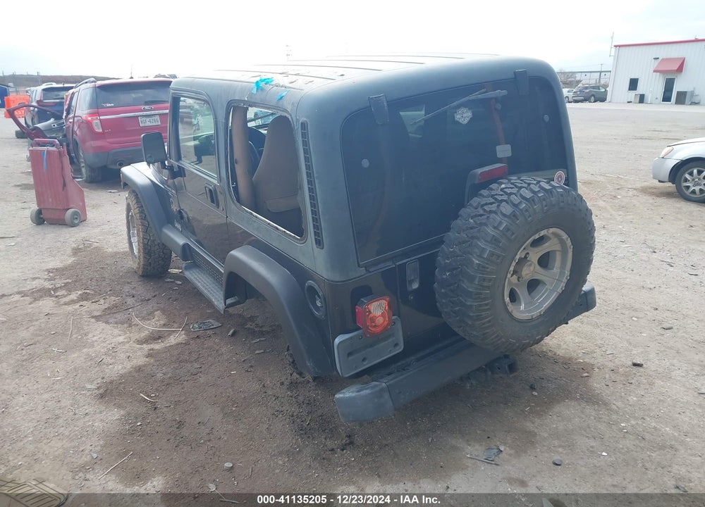 2000 JEEP WRANGLER SAHARA VIN: 1J4FA59S9YP742175
