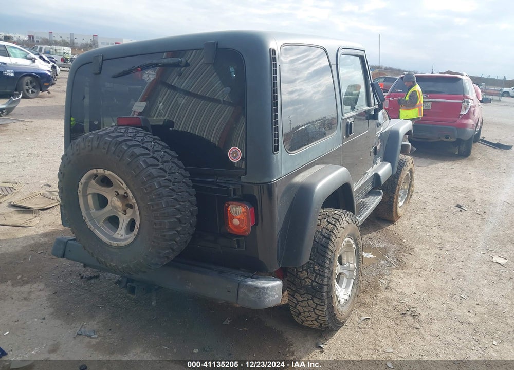 2000 JEEP WRANGLER SAHARA VIN: 1J4FA59S9YP742175