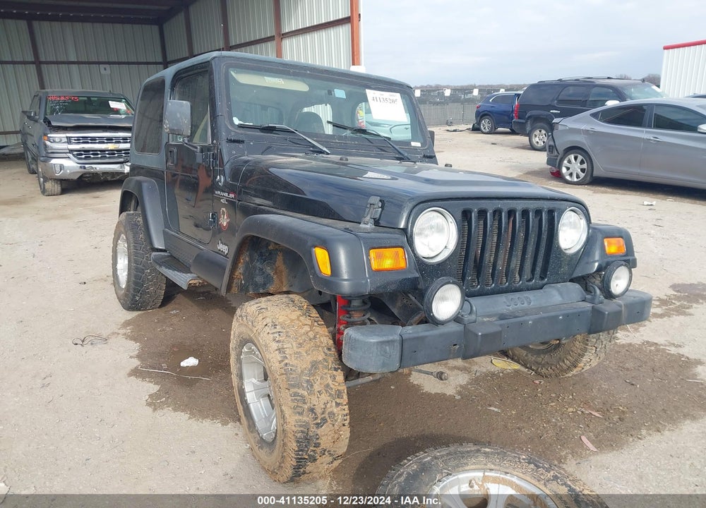 2000 JEEP WRANGLER SAHARA VIN: 1J4FA59S9YP742175