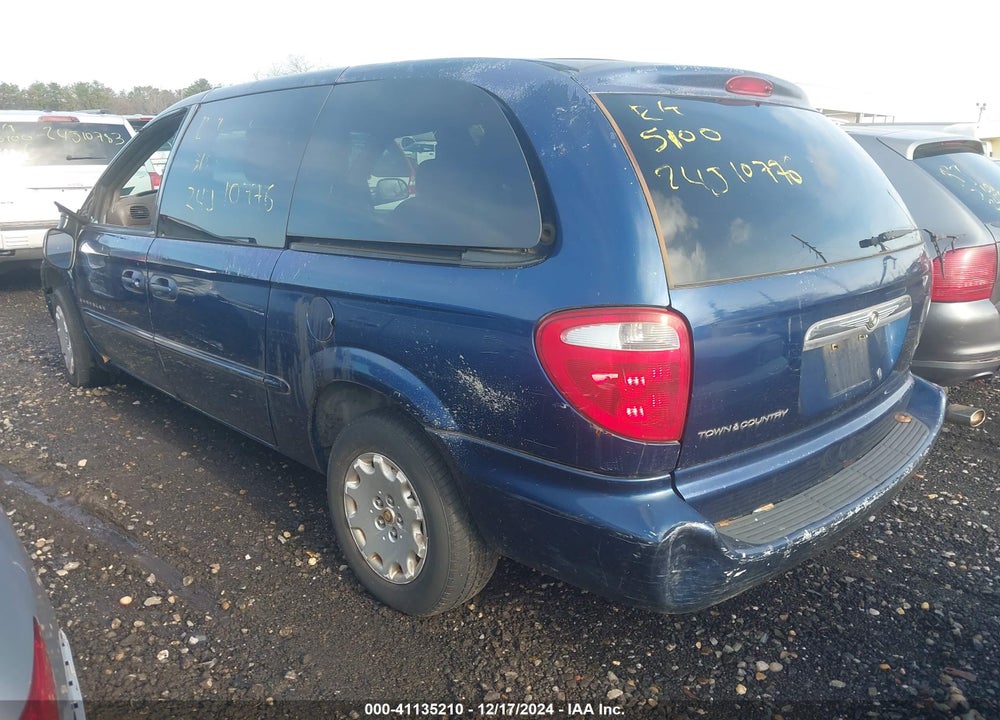 2001 CHRYSLER TOWN & COUNTRY LX VIN: 2C8GP44G11R116094