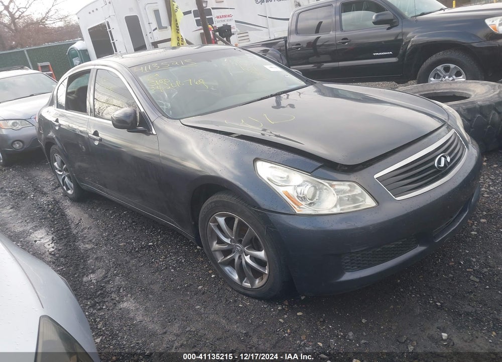 2008 INFINITI G35X VIN: JNKBV61F98M250842