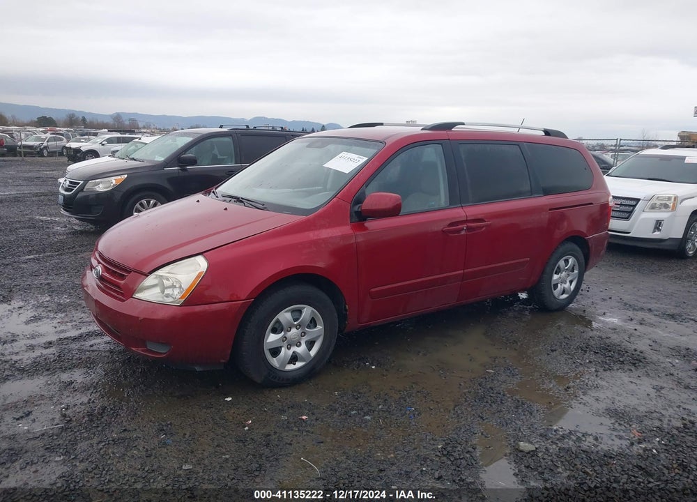 2010 KIA SEDONA LX VIN: KNDMG4C36A6344067