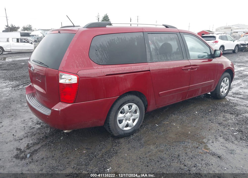 2010 KIA SEDONA LX VIN: KNDMG4C36A6344067