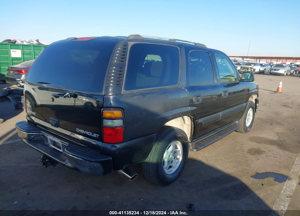 2005 CHEVROLET TAHOE LS VIN: 1GNEC13VX5R151660