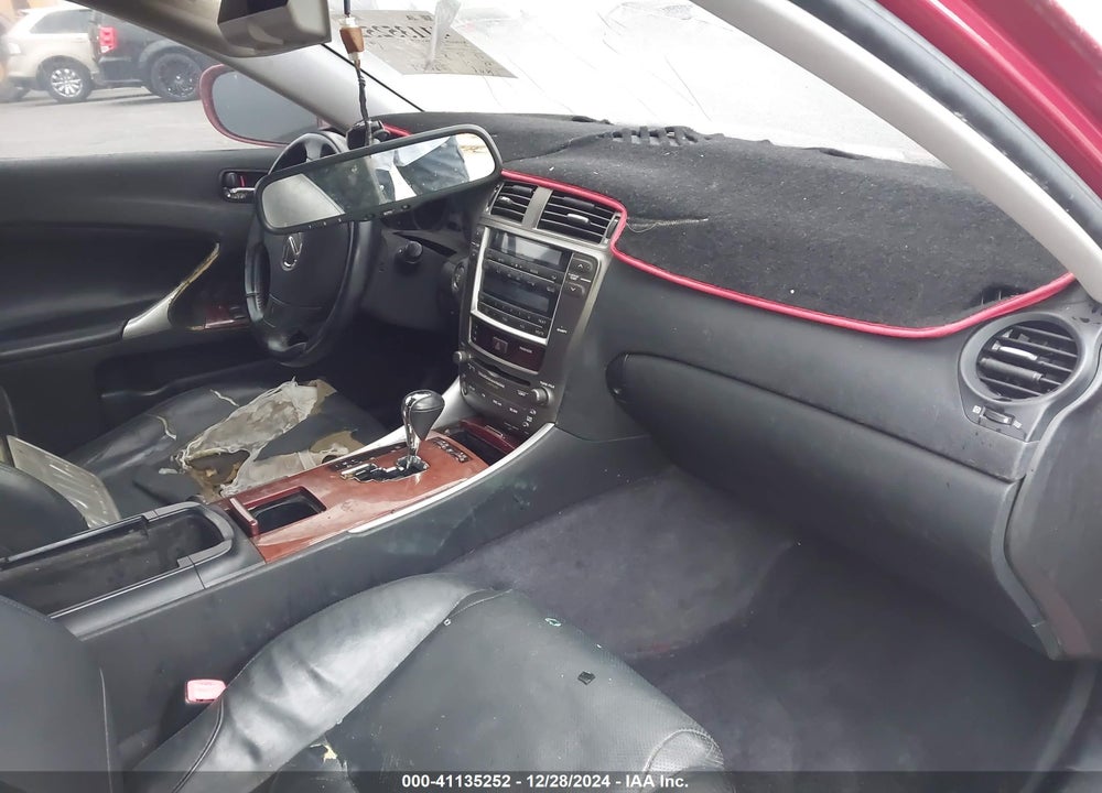2007 LEXUS IS 250 VIN: JTHBK262872038404