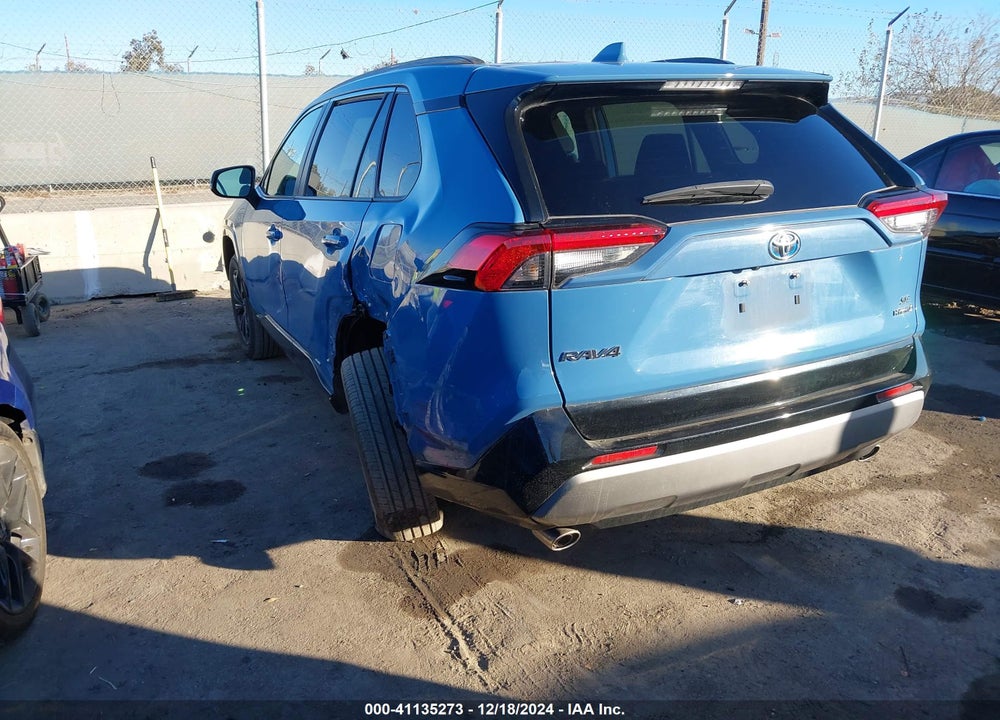 2022 TOYOTA RAV4 HYBRID SE VIN: 2T3T6RFV1NW036544