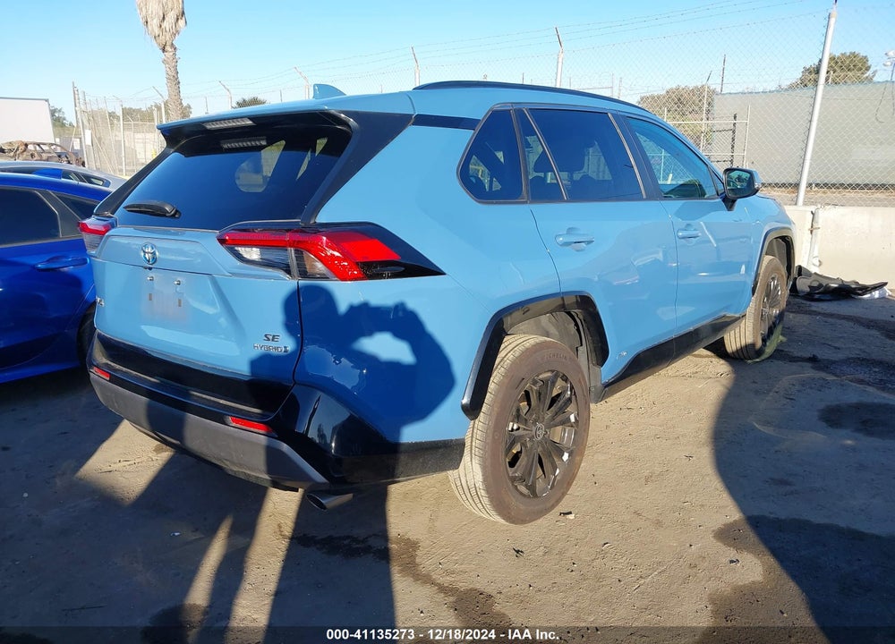 2022 TOYOTA RAV4 HYBRID SE VIN: 2T3T6RFV1NW036544