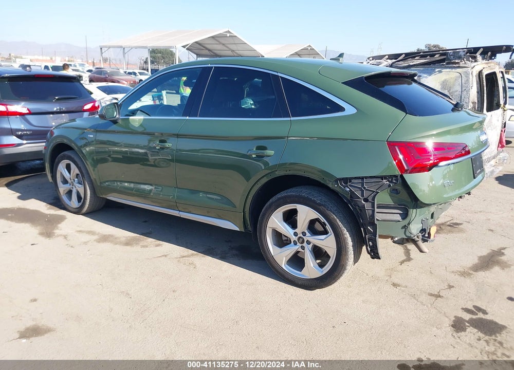 2021 AUDI Q5 SPORTBACK PREMIUM PLUS 45 TFSI QUATTRO S TRONIC VIN: WA15AAFY4M2126744