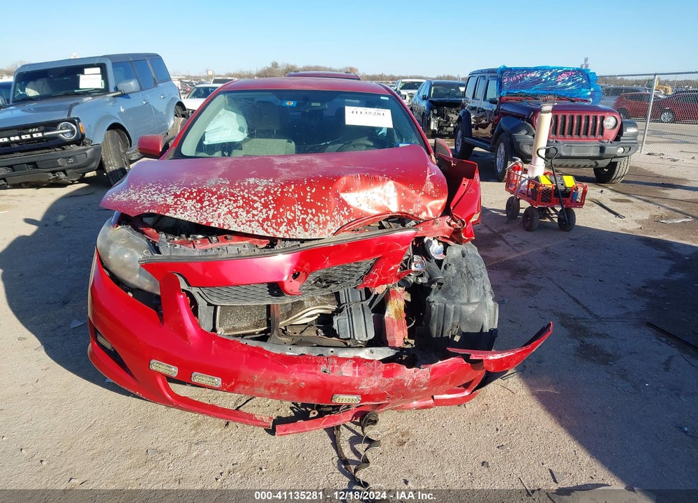 2010 TOYOTA COROLLA LE VIN: 1NXBU4EE1AZ277240
