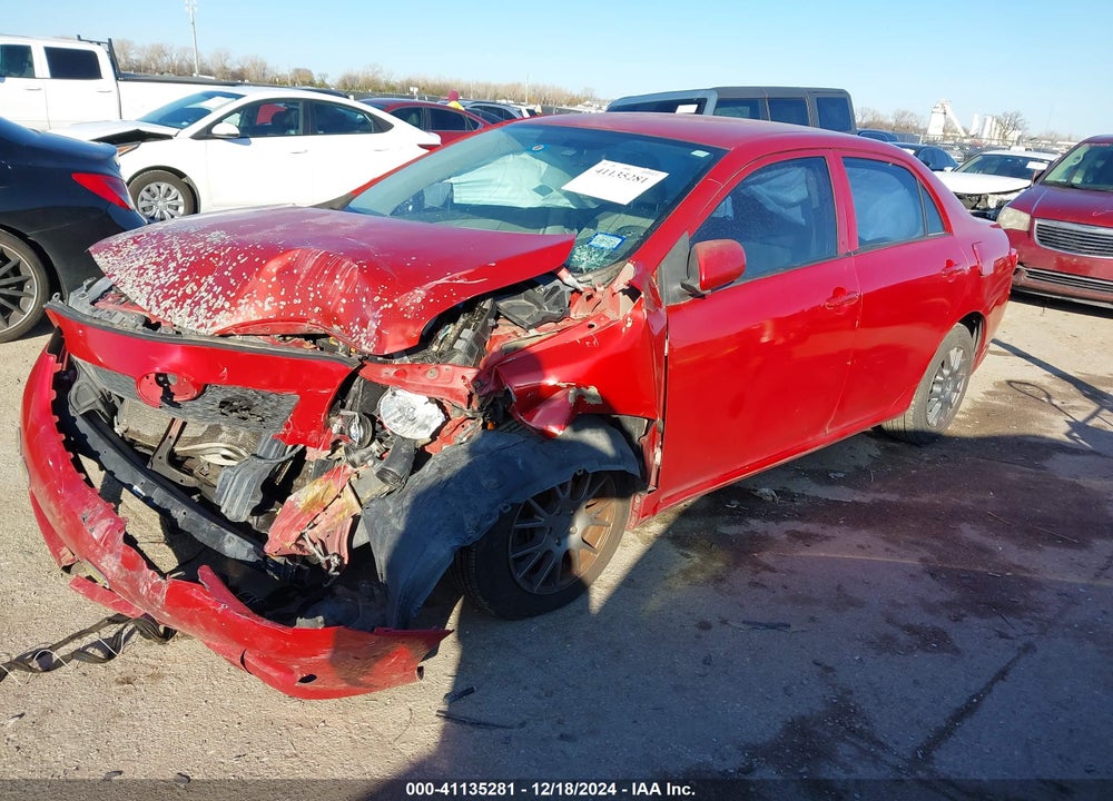 2010 TOYOTA COROLLA LE VIN: 1NXBU4EE1AZ277240