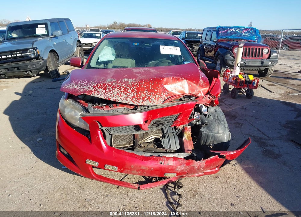 2010 TOYOTA COROLLA LE VIN: 1NXBU4EE1AZ277240