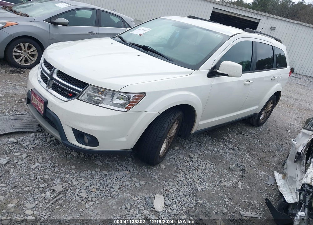 2016 DODGE JOURNEY SXT VIN: 3C4PDCBB2GT118809