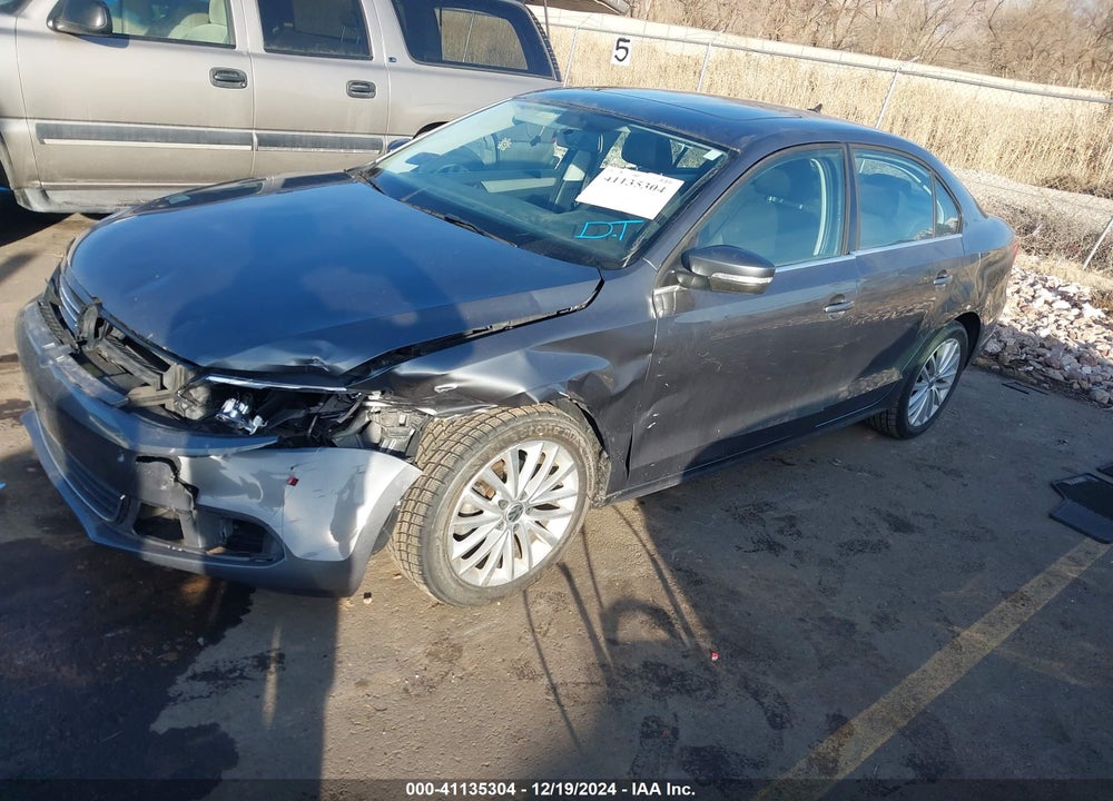 2012 VOLKSWAGEN JETTA VIN: 3VWLX7AJ7CM409474