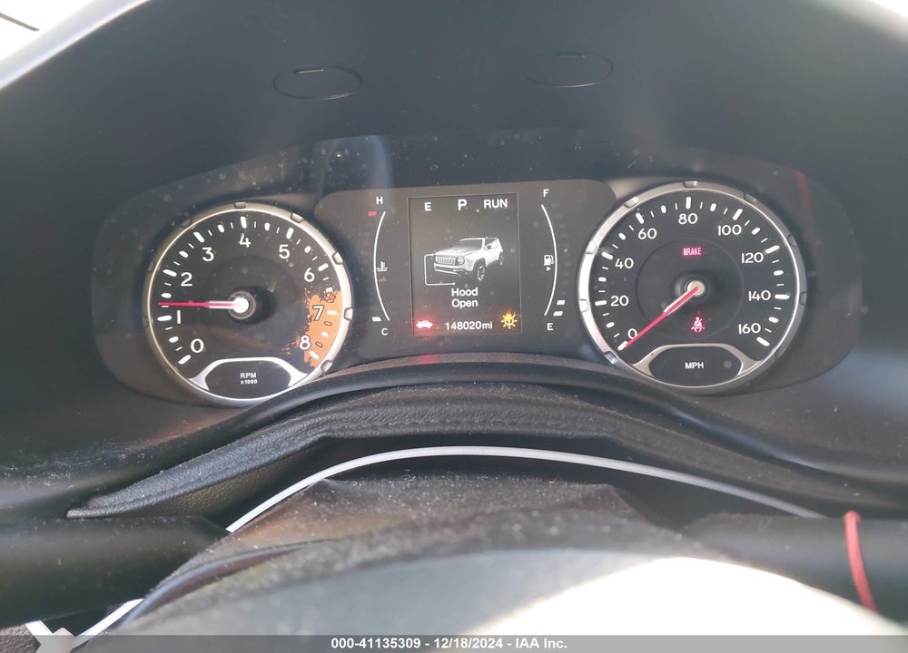2017 JEEP RENEGADE ALTITUDE FWD VIN: ZACCJABB9HPF65979