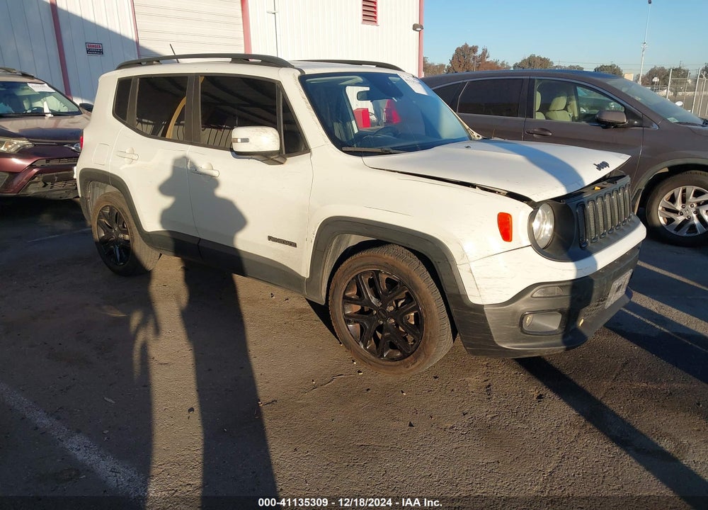 2017 JEEP RENEGADE ALTITUDE FWD VIN: ZACCJABB9HPF65979