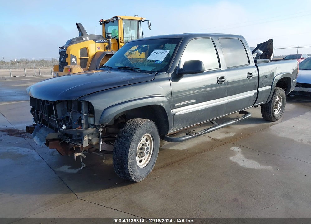 2004 GMC SIERRA 2500HD SLE VIN: 1GTHC23U94F116210