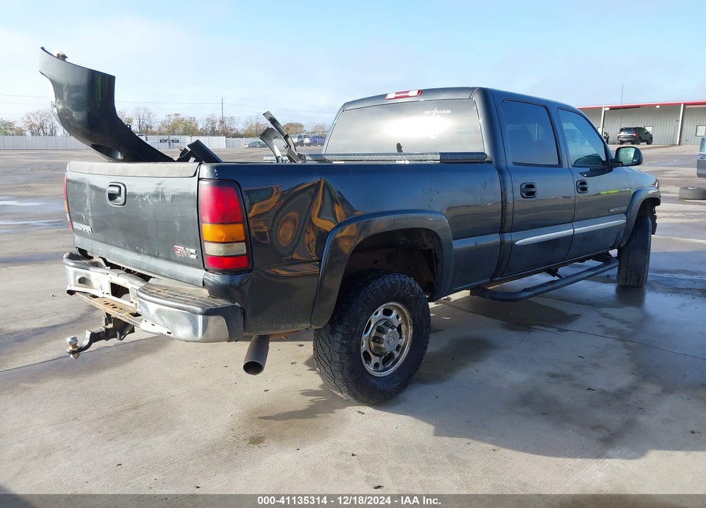 2004 GMC SIERRA 2500HD SLE VIN: 1GTHC23U94F116210