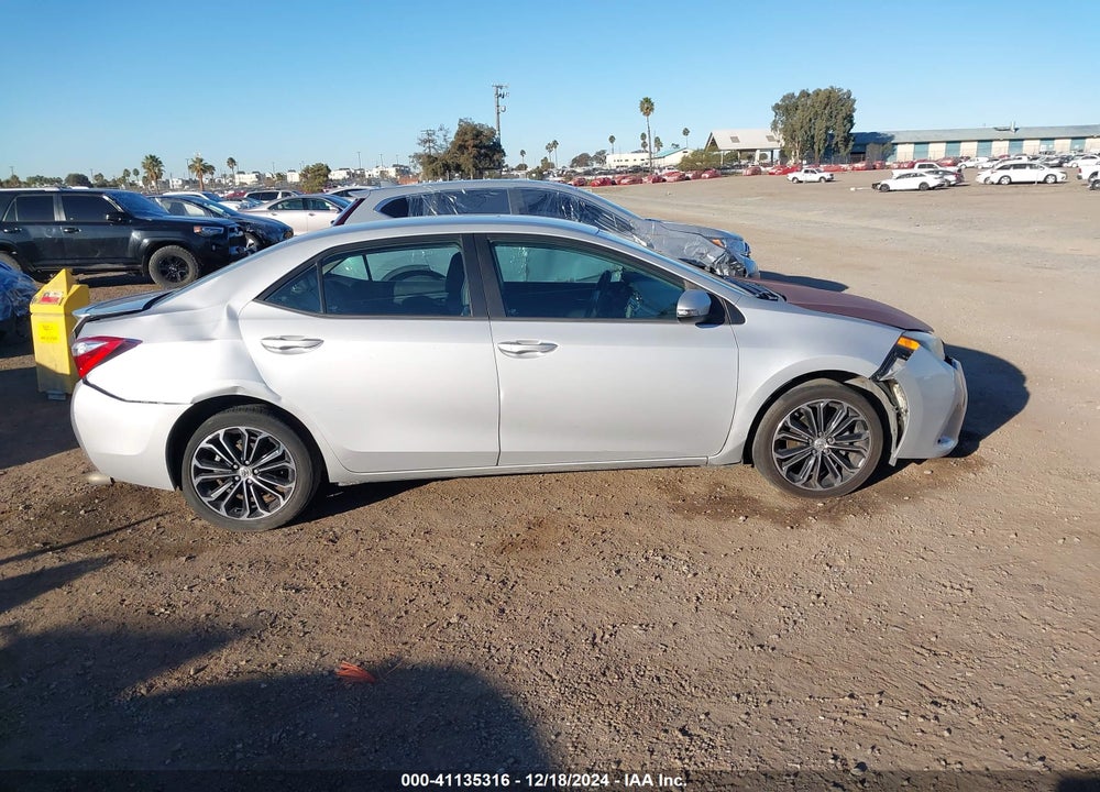 2014 TOYOTA COROLLA S PLUS VIN: 5YFBURHE6EP170233