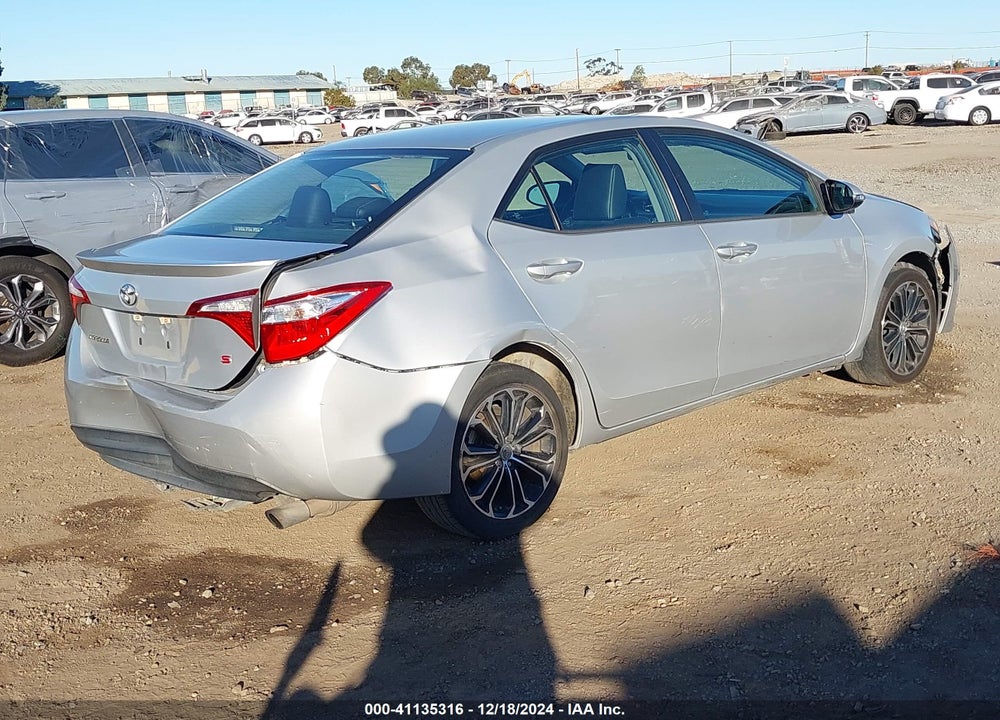 2014 TOYOTA COROLLA S PLUS VIN: 5YFBURHE6EP170233