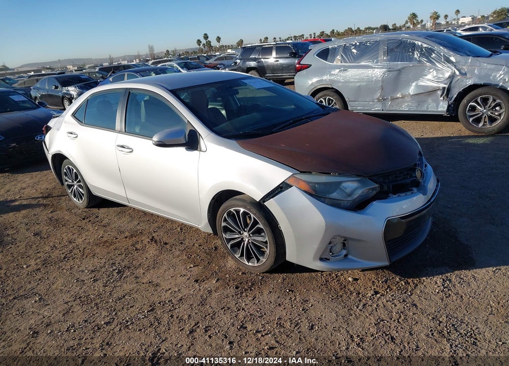 2014 TOYOTA COROLLA S PLUS VIN: 5YFBURHE6EP170233