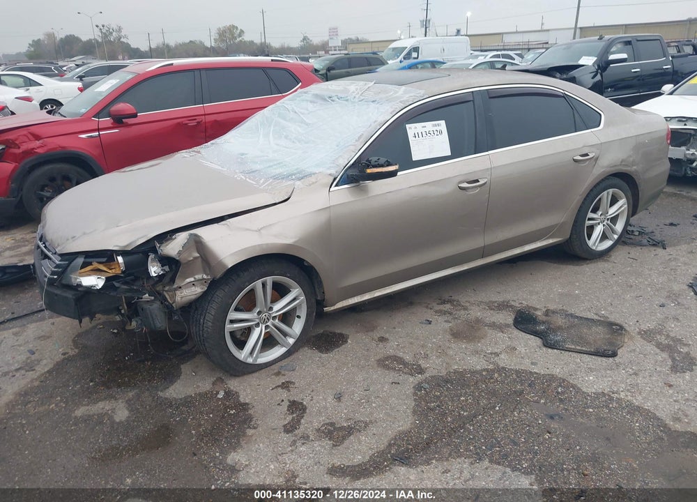 2015 VOLKSWAGEN PASSAT VIN: 1VWBV7A34FC038718
