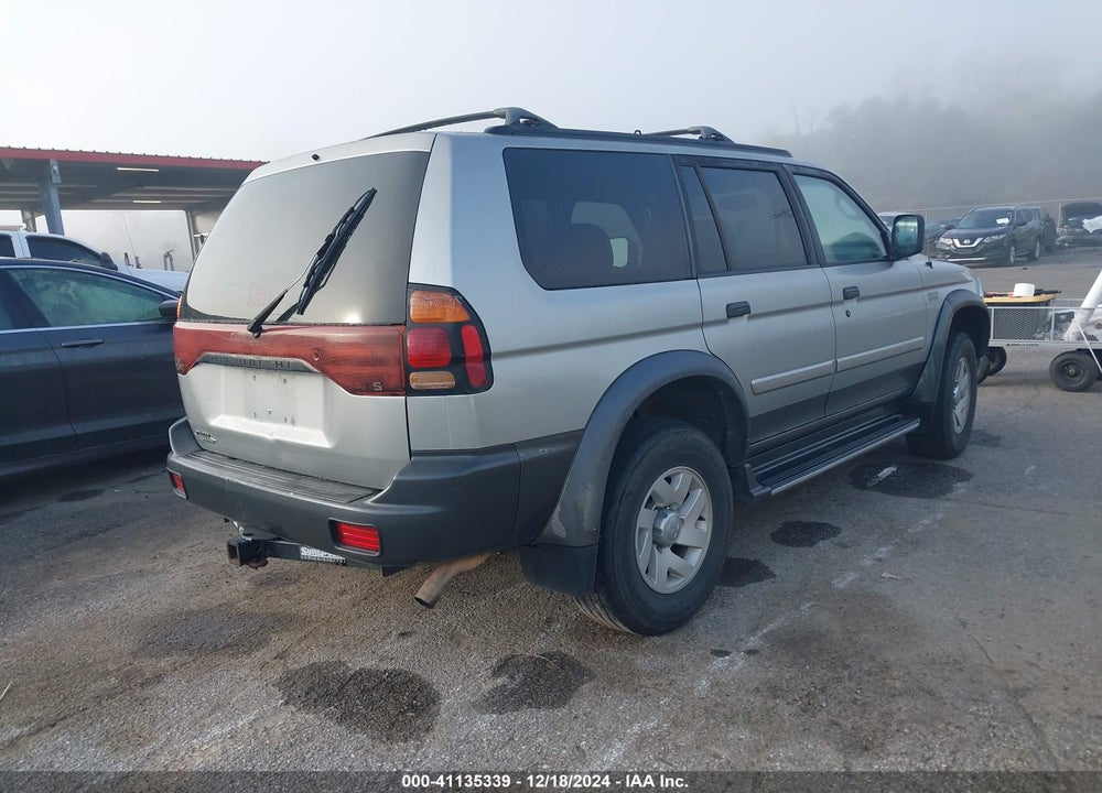 2000 MITSUBISHI MONTERO SPORT LS/XLS VIN: JA4LS31H1YP801627