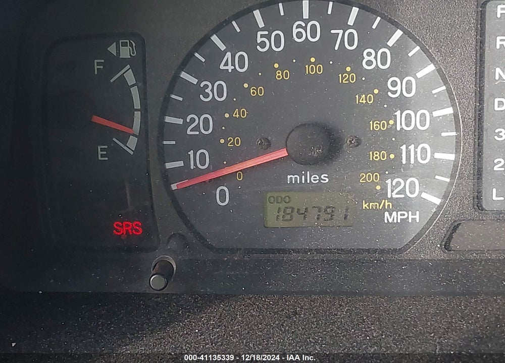 2000 MITSUBISHI MONTERO SPORT LS/XLS VIN: JA4LS31H1YP801627