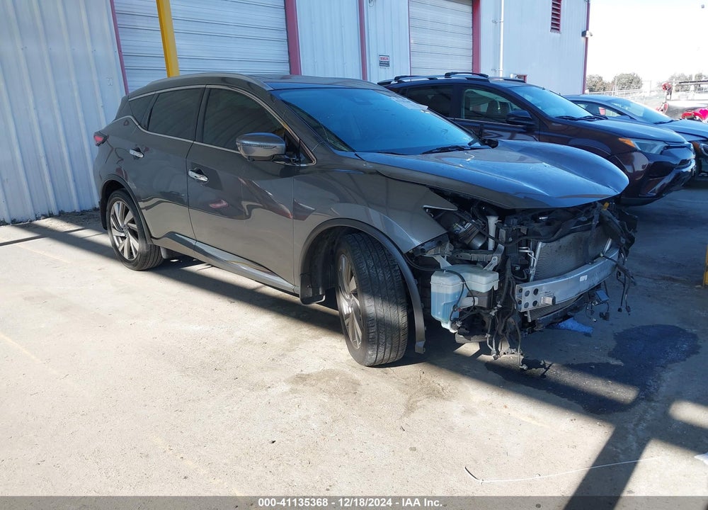 2019 NISSAN MURANO SL VIN: 5N1AZ2MJ6KN140337