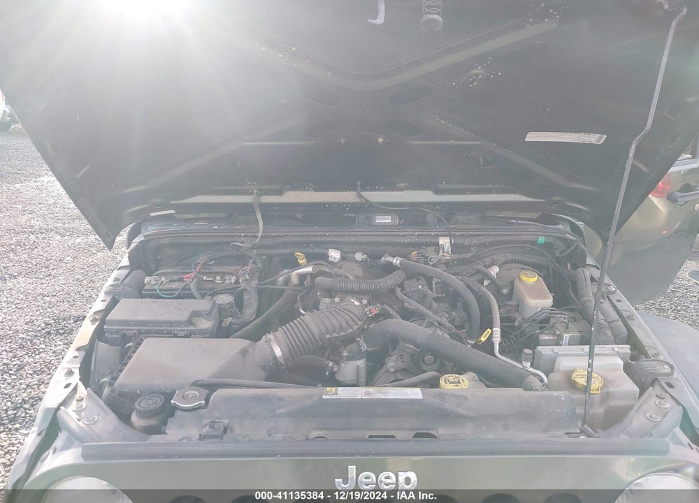2008 JEEP WRANGLER X VIN: 1J4FA24108L560286