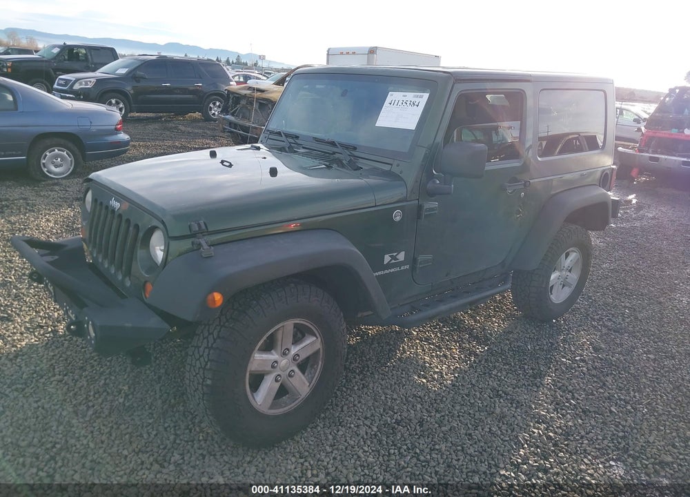 2008 JEEP WRANGLER X VIN: 1J4FA24108L560286