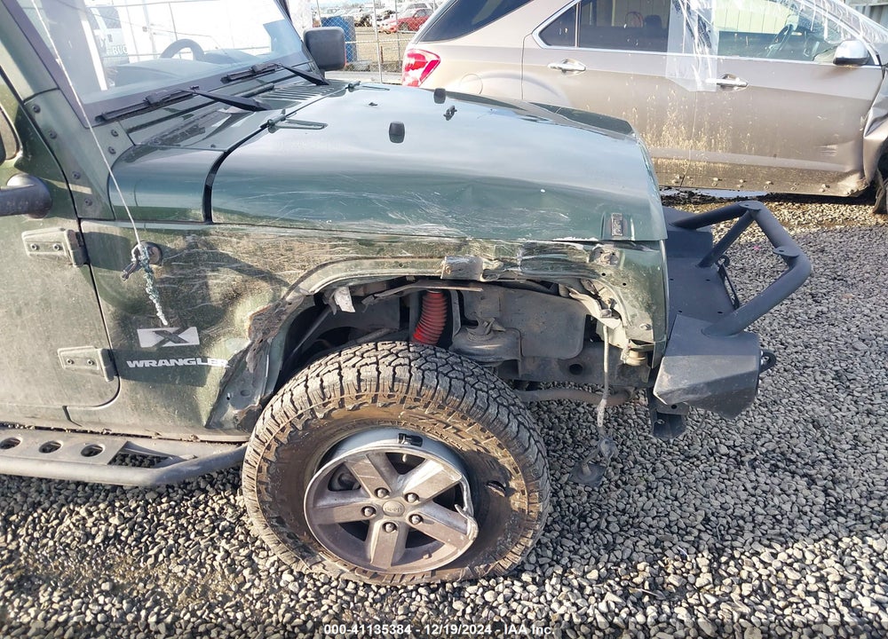 2008 JEEP WRANGLER X VIN: 1J4FA24108L560286