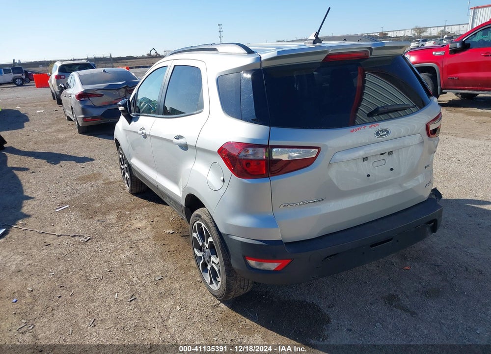 2020 FORD ECOSPORT SES VIN: MAJ6S3JL2LC314997