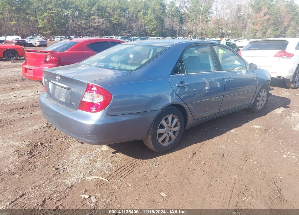 2002 TOYOTA CAMRY XLE V6 VIN: JTDBF30K220005908