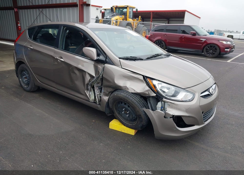2014 HYUNDAI ACCENT GS VIN: KMHCT5AE4EU181417