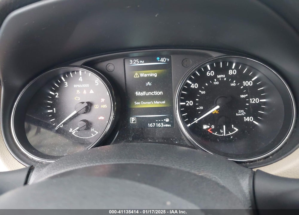2017 NISSAN ROGUE SL VIN: 5N1AT2MT4HC755637