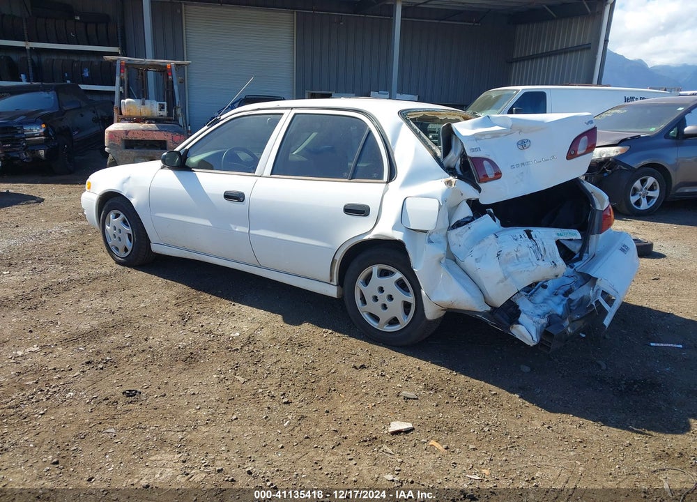 1999 TOYOTA COROLLA CE VIN: 1NXBR12EXXZ170104