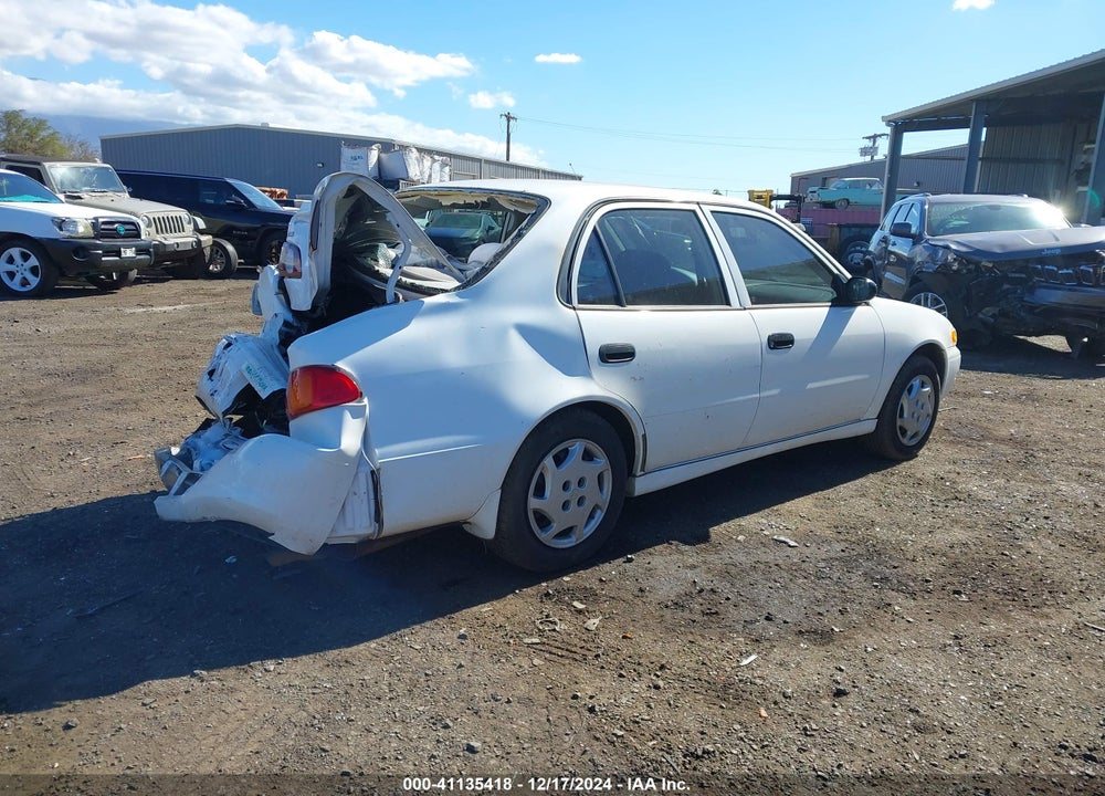 1999 TOYOTA COROLLA CE VIN: 1NXBR12EXXZ170104