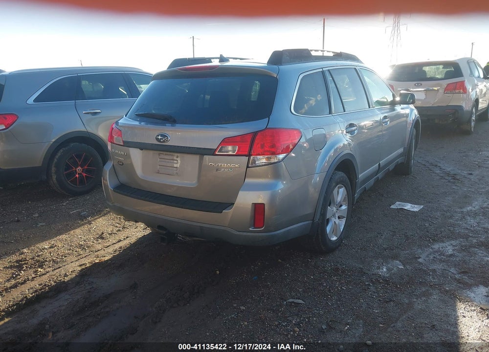 2011 SUBARU OUTBACK 2.5I LIMITED VIN: 4S4BRBKC7B3311133