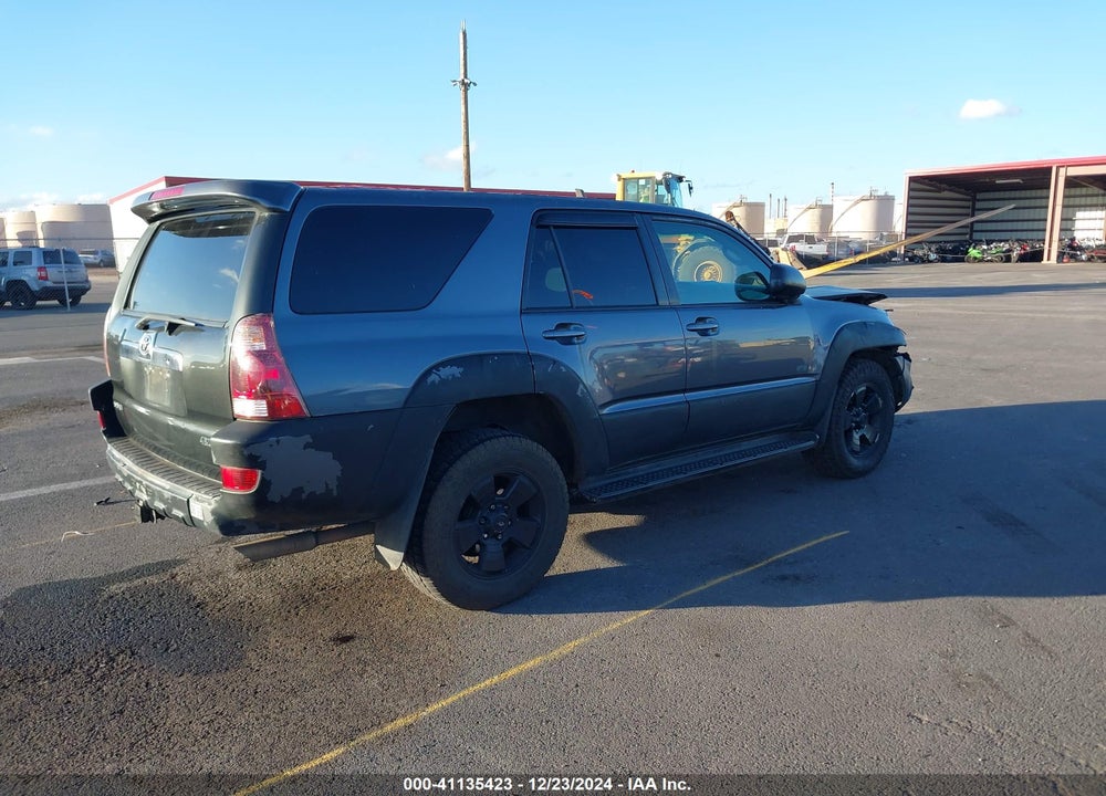 2003 TOYOTA 4RUNNER SR5 SPORT V8/SR5 V8 VIN: JTEZT14R130010601