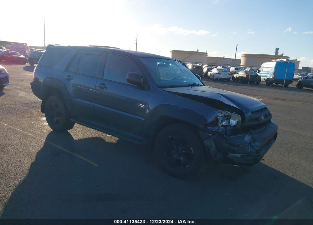 2003 TOYOTA 4RUNNER SR5 SPORT V8/SR5 V8 VIN: JTEZT14R130010601