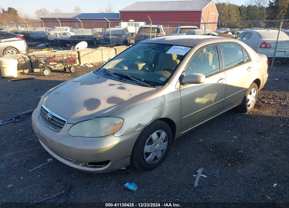 2006 TOYOTA COROLLA LE VIN: 2T1BR32E86C698171