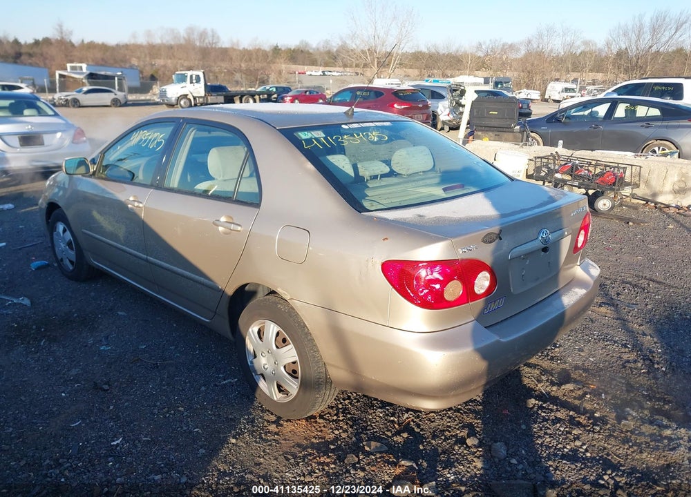 2006 TOYOTA COROLLA LE VIN: 2T1BR32E86C698171