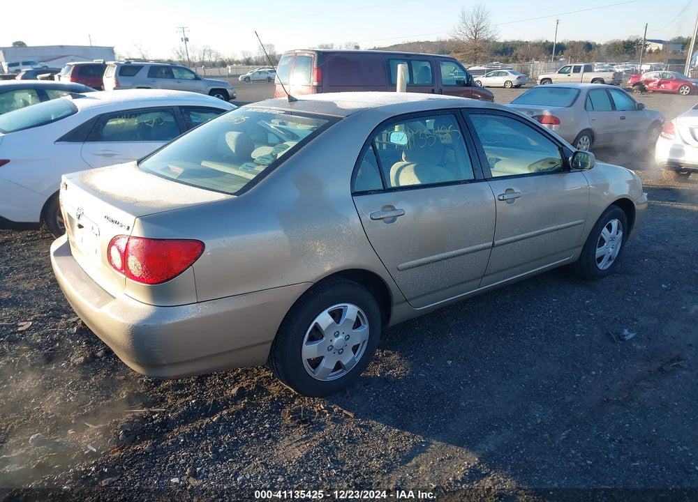 2006 TOYOTA COROLLA LE VIN: 2T1BR32E86C698171
