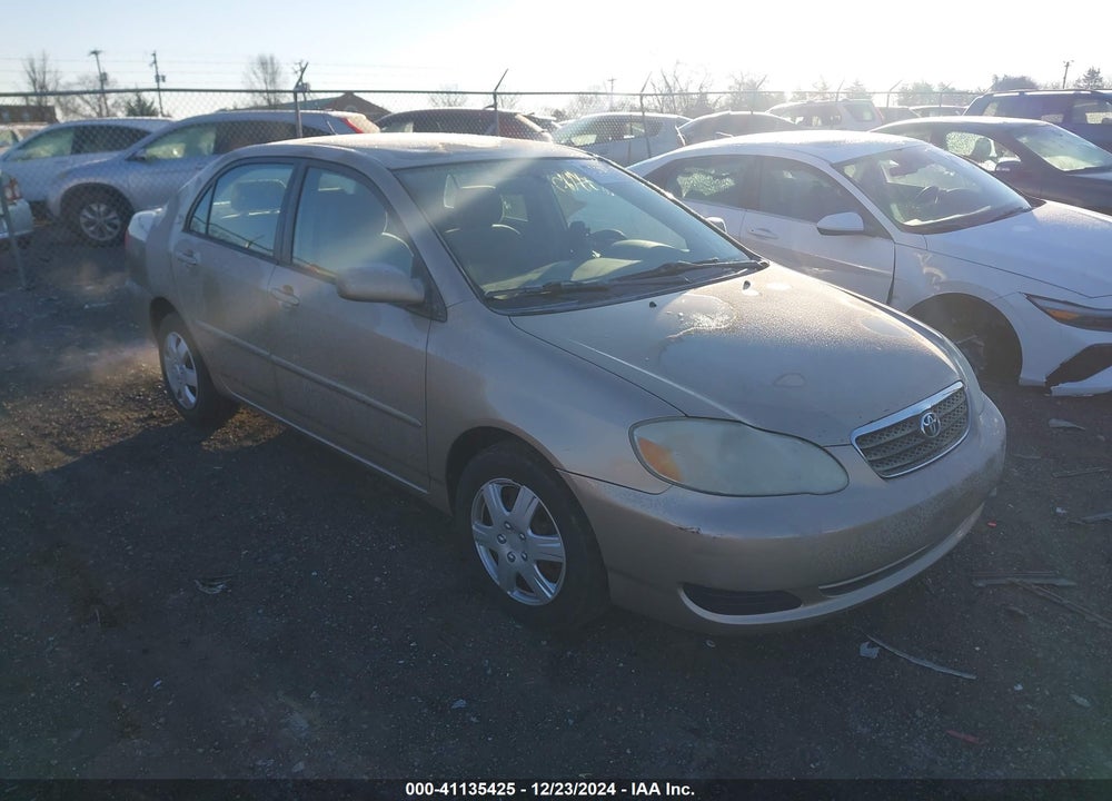 2006 TOYOTA COROLLA LE VIN: 2T1BR32E86C698171