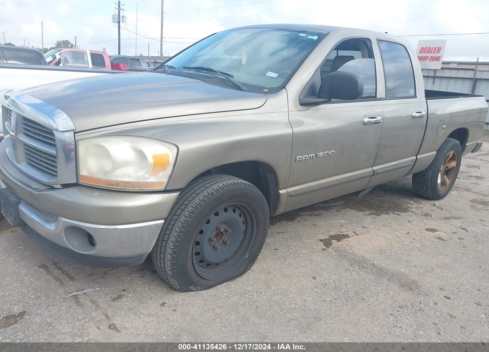 2006 DODGE RAM 1500 SLT VIN: 1D7HA18N76S627447